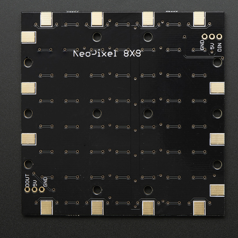 WS2812B 8 x 8 Adafruit Neopixel Neomatrix, 5050 RGBW Digital Addressable LED Light WS2812B 8 x 8 Adafruit Neopixel Neomatrix, 5050 RGBW Digital Addressable LED Light